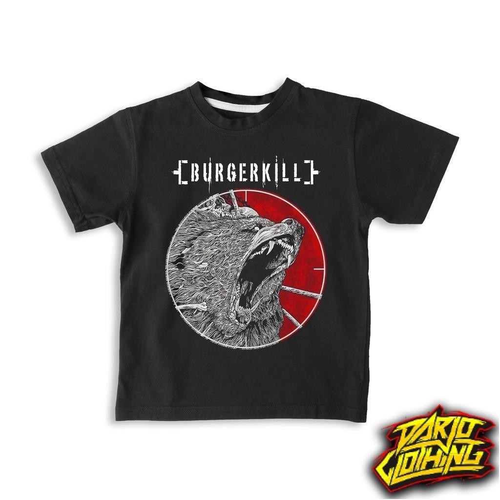 Kaos DarjoClothing -  Kaos Musik Anak Burgerkill Baju Band Bootleg Premium
