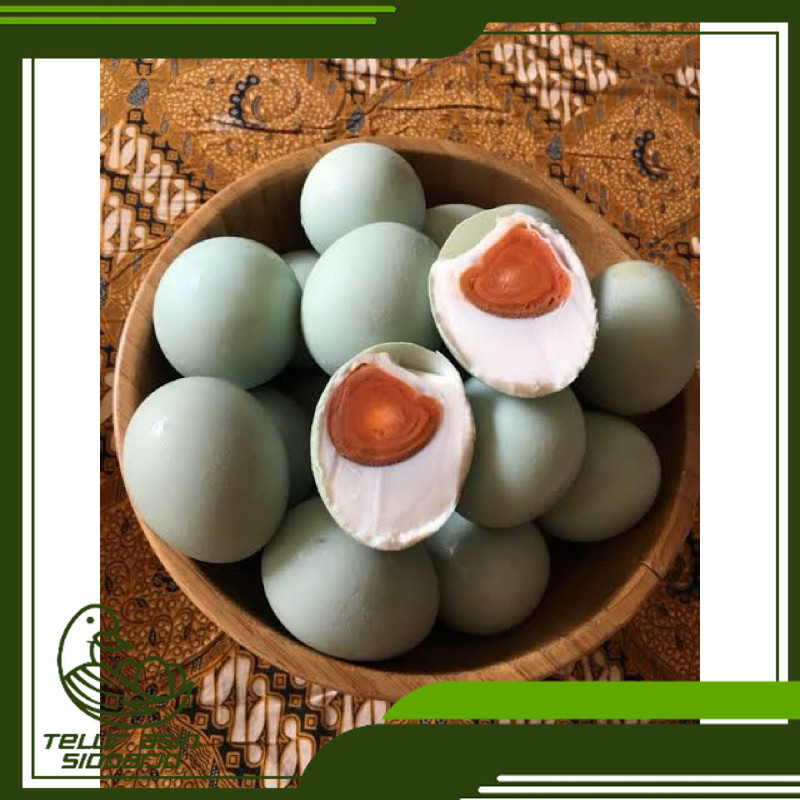 

telur asin omega ukuran besar masir dan berminyak