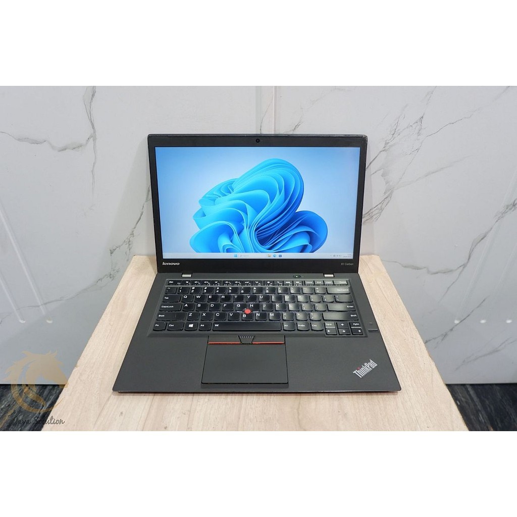 Laptop Lenovo Thinkpad x1 Carbon Core i5-5200u Ram 16Gb 512Gb Normal Siap Pakai - Leptop Laptop Mura
