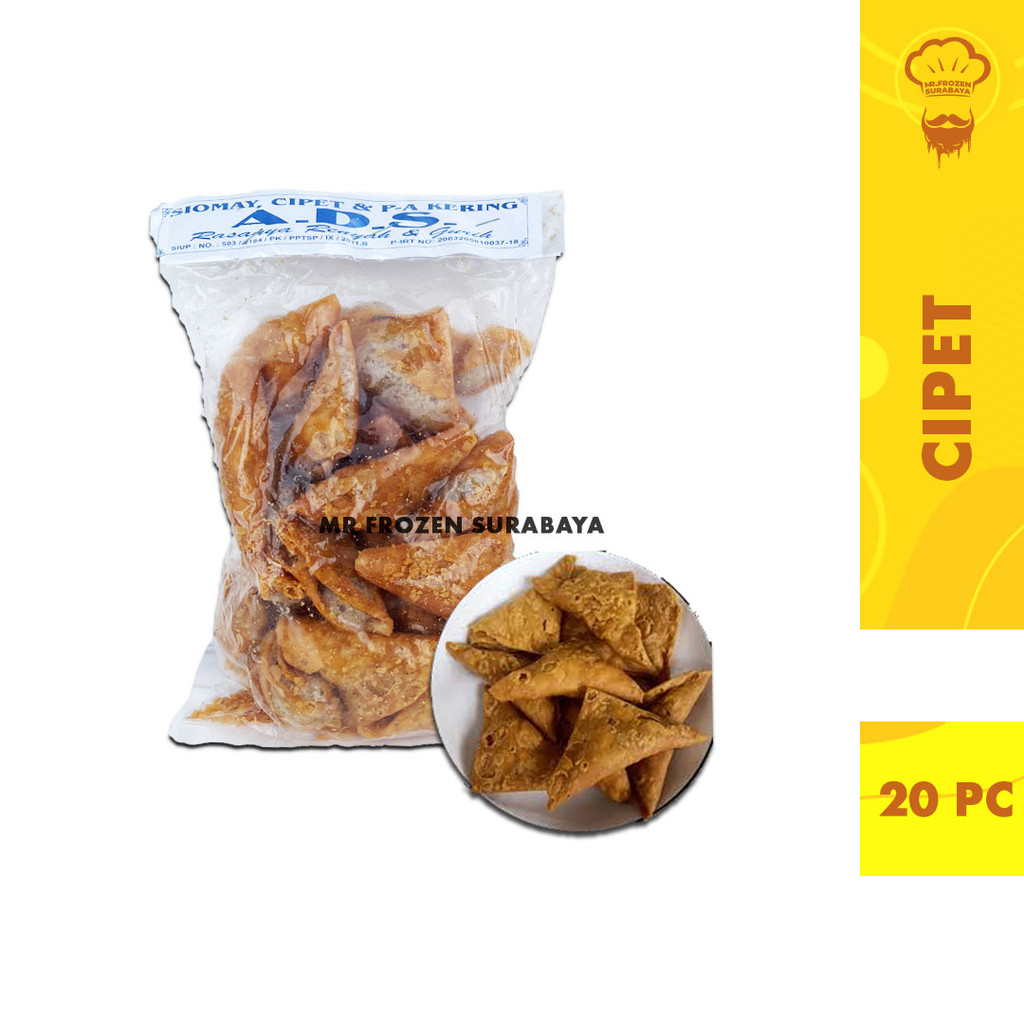 

Cipet Kering Siomay Segitiga Khas Garut topping Baso aci dan Seblak Prasmanan