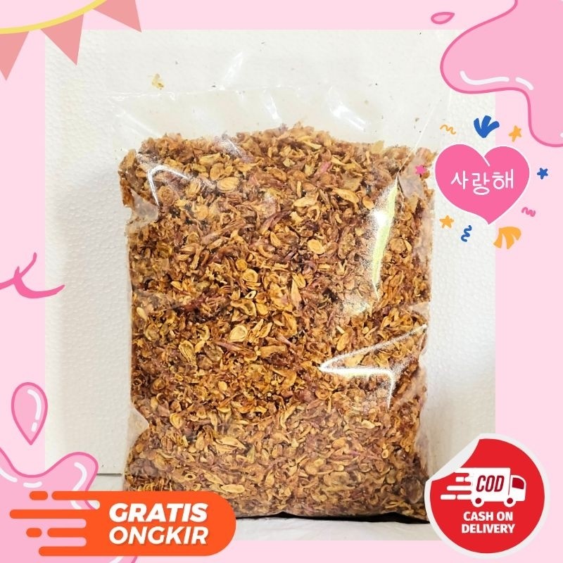 

Bawang Goreng Asli Brebes 1 KG