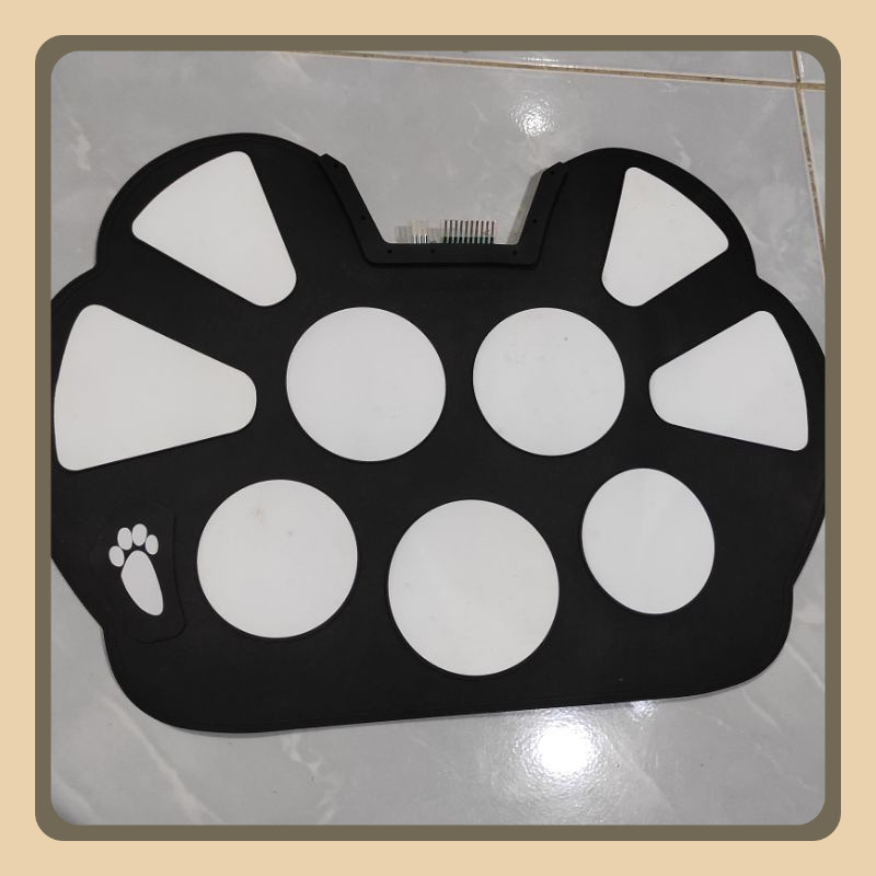 Roll Up Drum Pad DRUM ELEKTRIK Pad Drum Elektronik