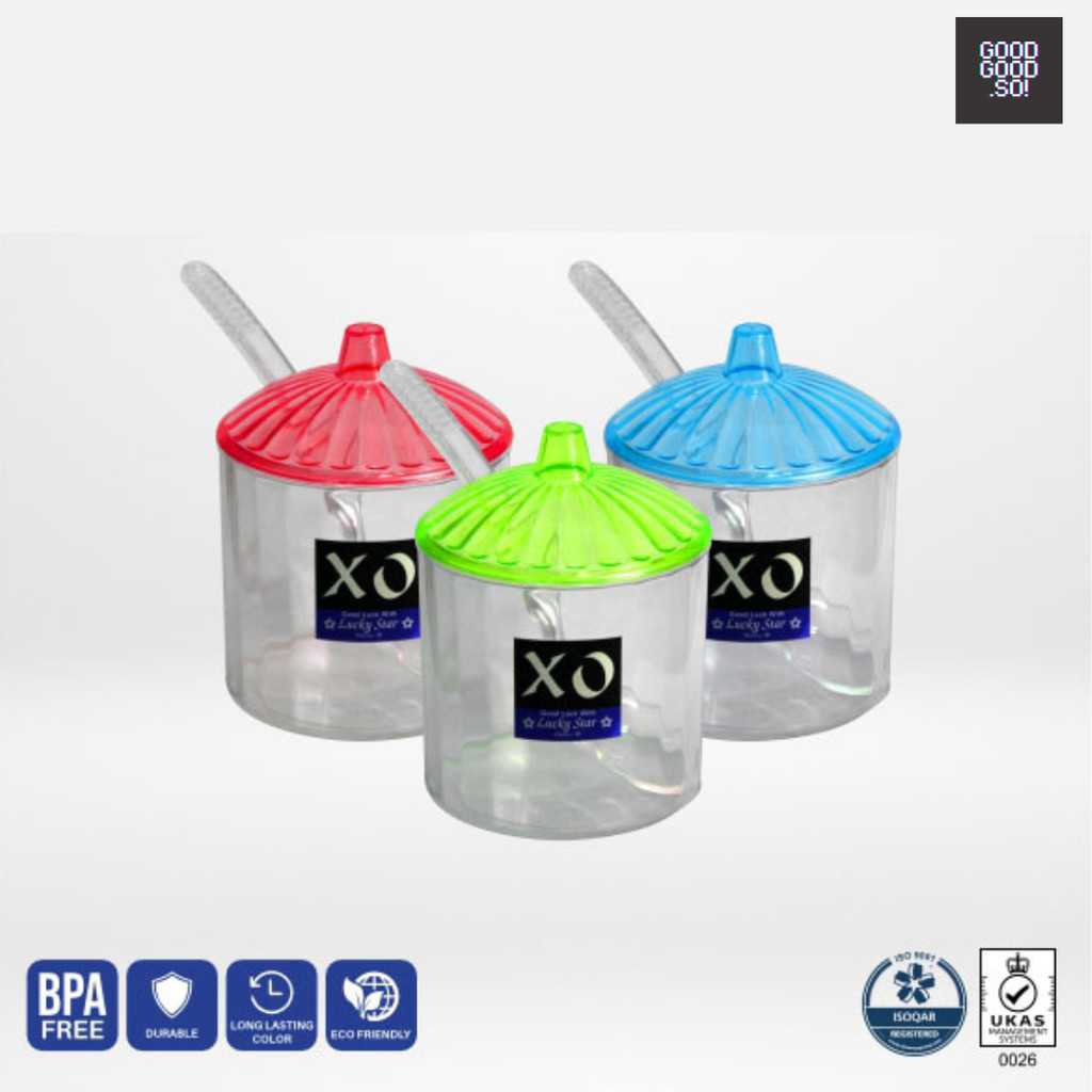 TEMPAT SAMBAL XO UKURAN "S" / TEMPAT BUMBU DAPUR / TEMPAT SAOS KECAP