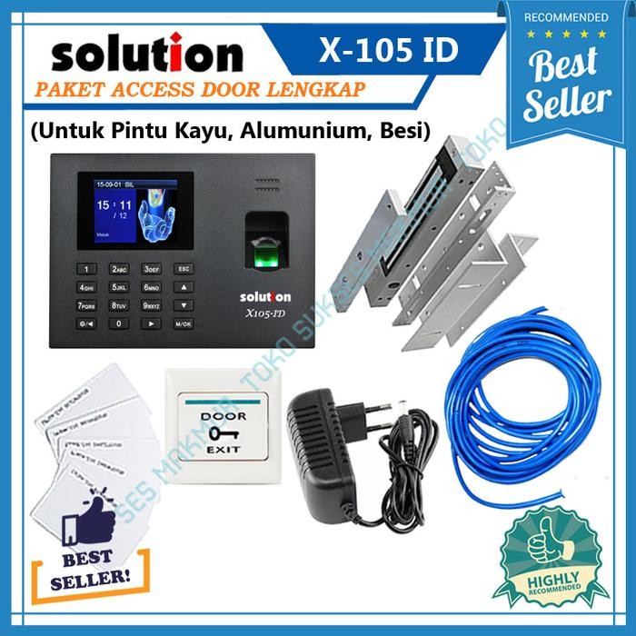 

Akses Door Solution X105 iD - Untuk Pintu Kayu - Pintu Alumunium