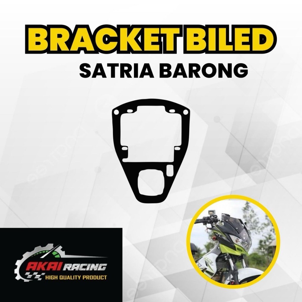 FB Promo Breket Lampu Biled Projie Led 2.5 Inch Motor Satria Fu Barong Kualitas Terbaik Original