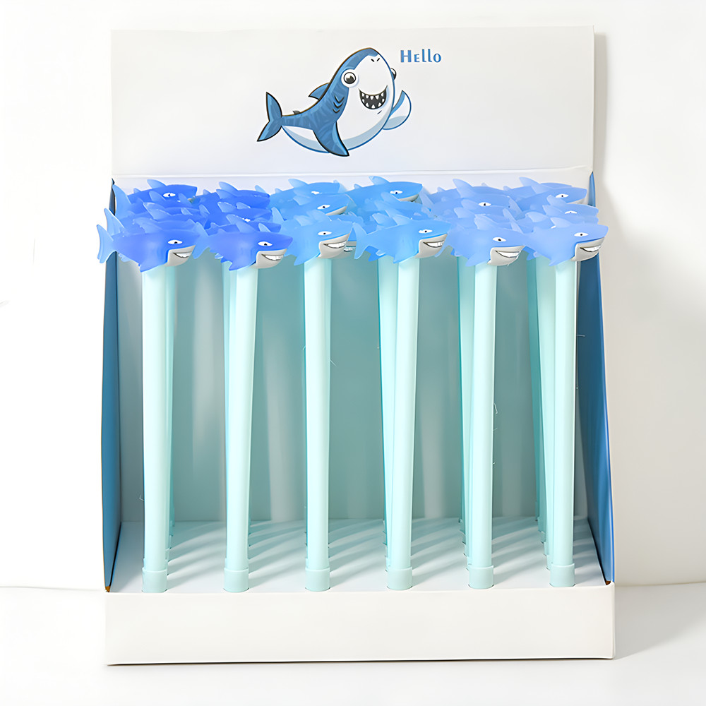 

Korean Kawaii Funny Shark Pens Whale Cute Back to School Novelty Girls Women Children Fancy Stationery Kids Aesthetic Cool Gift
