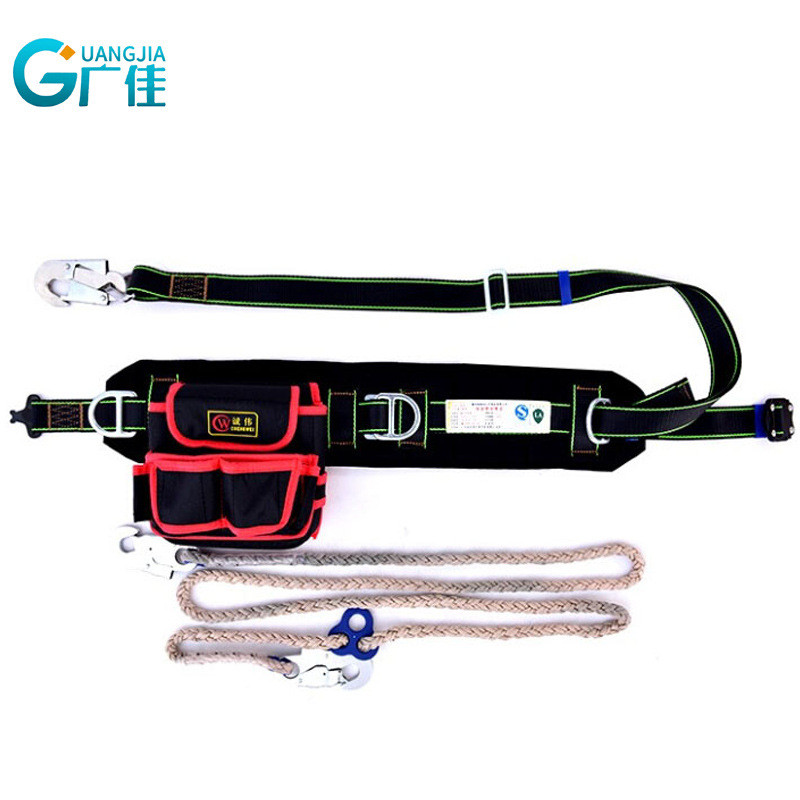 Sabuk Pengaman Listrik untuk Pendaki Tiang Guangjia Sabuk Pengaman Kerja Ketinggian Sabuk Pendaki Ti
