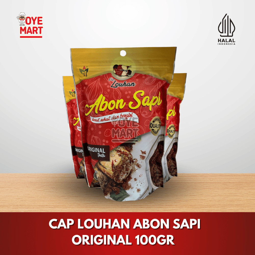 

CAP LOUHAN ABON SAPI ORIGINAL 100GR