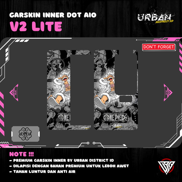 

URB - Sticker Decal StripBody Inner AIO DOT LITE V2 Part 1 by Catalyst Handicraft