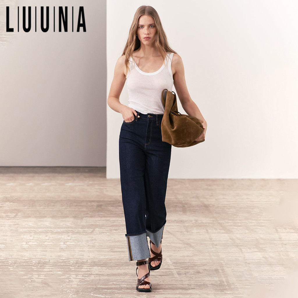 Ay00 Hypestore Celana Jeans Wanita Zaara STRAIGHT CUT JEANS ZW COLLECTION