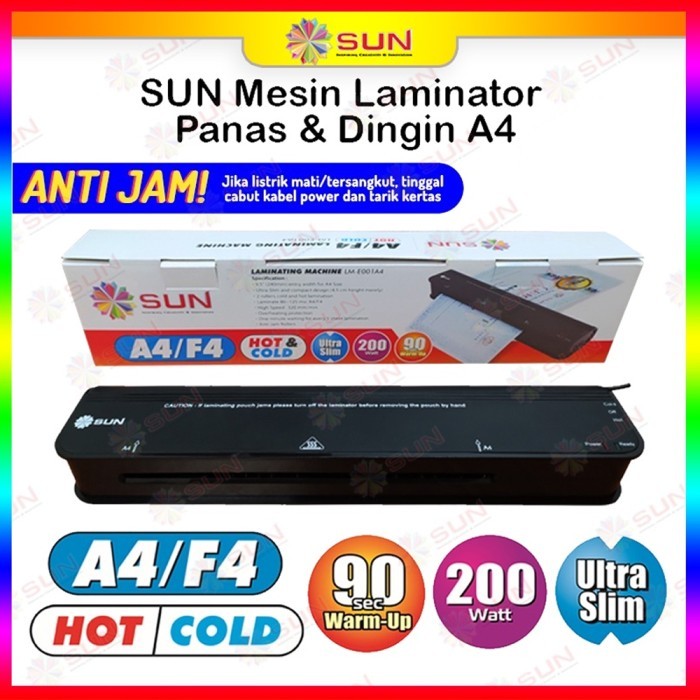 

BEST -Mesin Laminating Panas & Dingin A4/F4 (240 mm) - LME001A4 - 823 A4, Jakarta