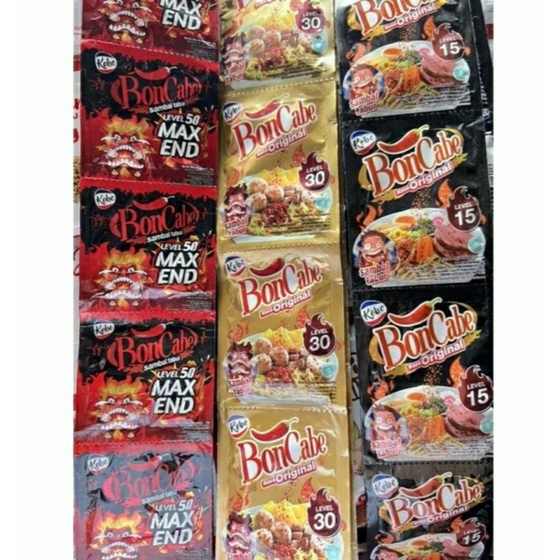 

Bon Cabe PER SACHET Kobe Bon Cabe Bumbu Pedas Murah