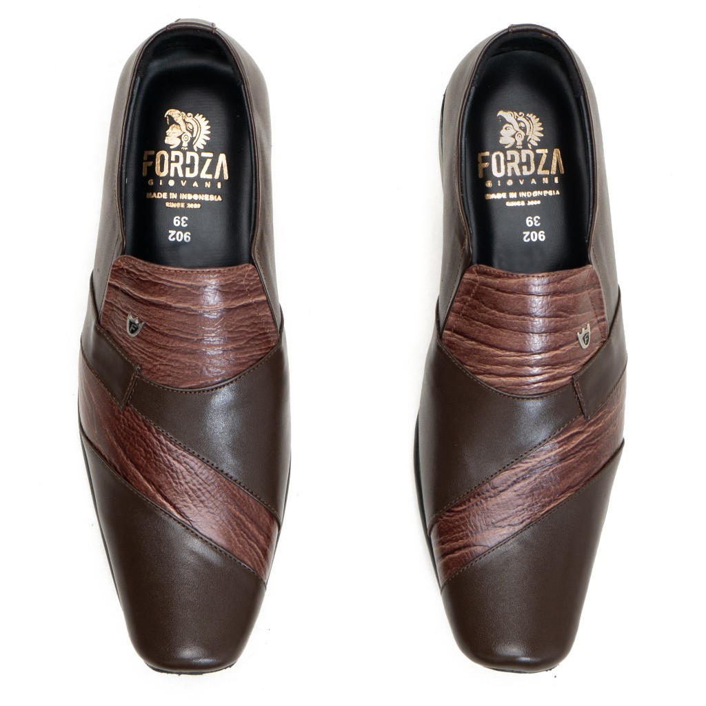 Sepatu Pantofel Pria Kulit Formal Best Fordza 902 CK