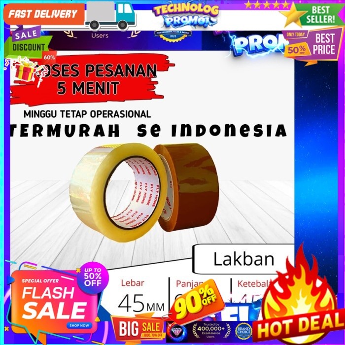 

LAKBAN FRAGILE BENING LAKBAN PAKET PAKING TERMURAH Se INDONESIA