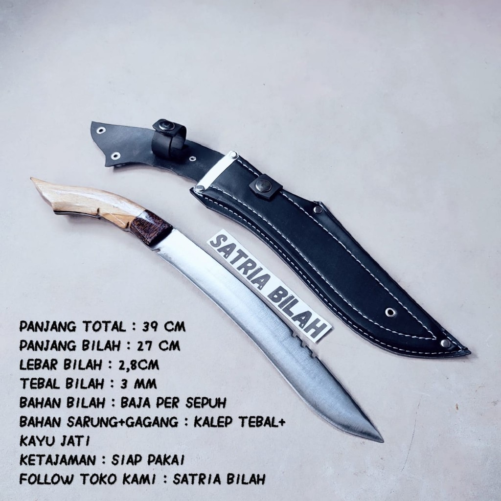 Golok asli cibatu Pisau sembelih zelsa fulltang