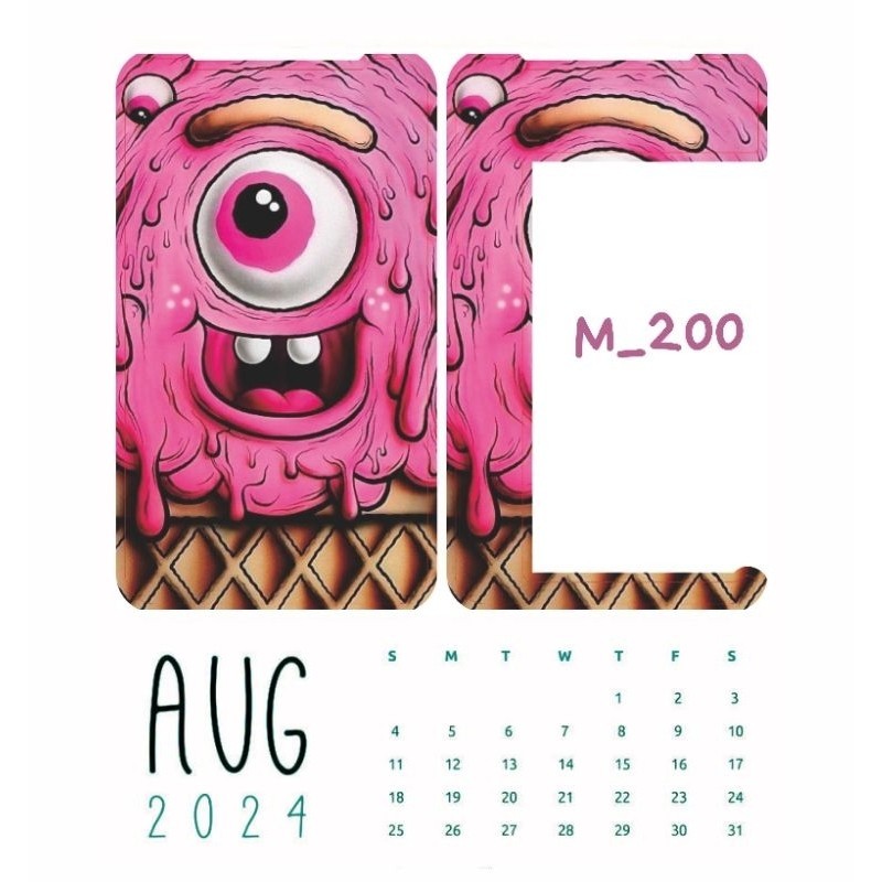 

kalender 2025 garskin full body m200 bisa custom gambar