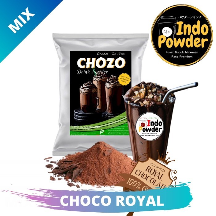 

Bubuk Minuman Aneka rasa Choco ROYAL 1kg /Coklat Royal Indopowder