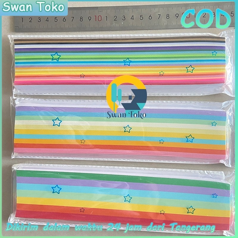 

DIY Kertas Bintang Origami Star Paper/Lucky Star Craft Handmade/Origami Kertas Berwarna