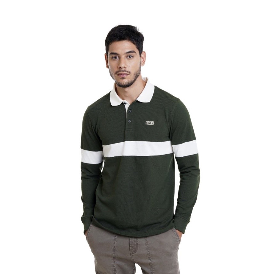 EIGER KAOS POLO LENGAN PANJANG X- SWANSON POLOSHIRT LS