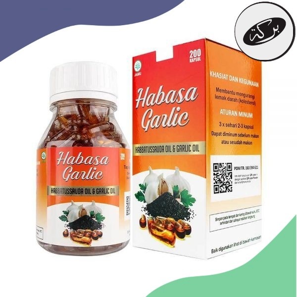 

HDN AL AFIAT - Habasa Garlic Minyak Habbatussauda plus Garlic Oil Isi 200 Kapsul