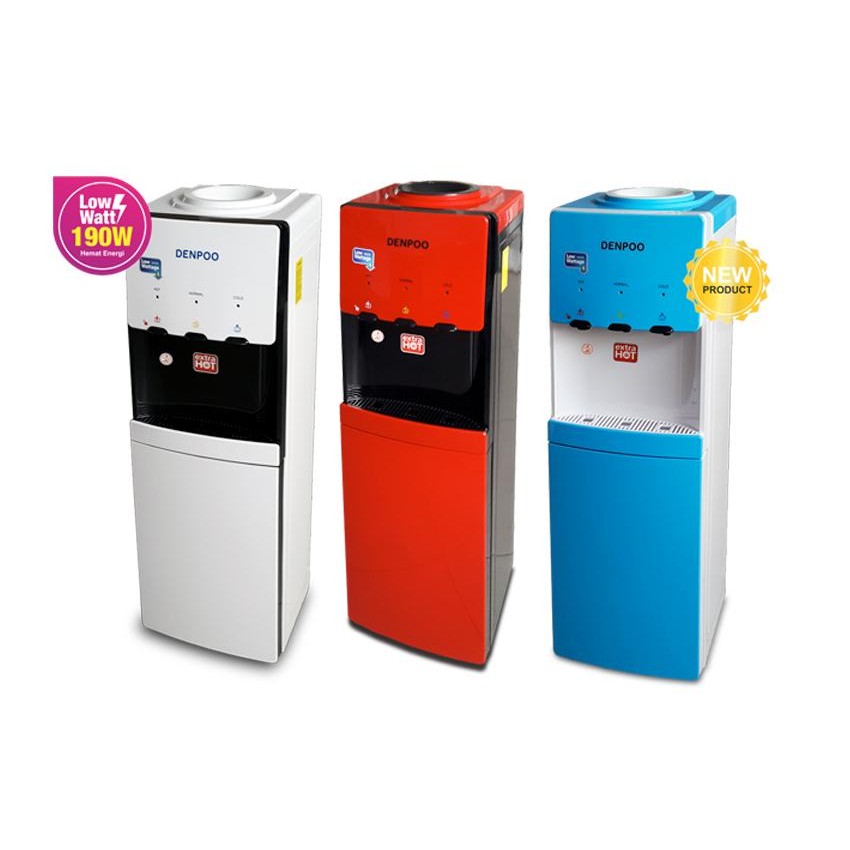 Dispenser Denpoo Galon Atas + Kabinet DDK3305 Valerie Jabodetabek Only