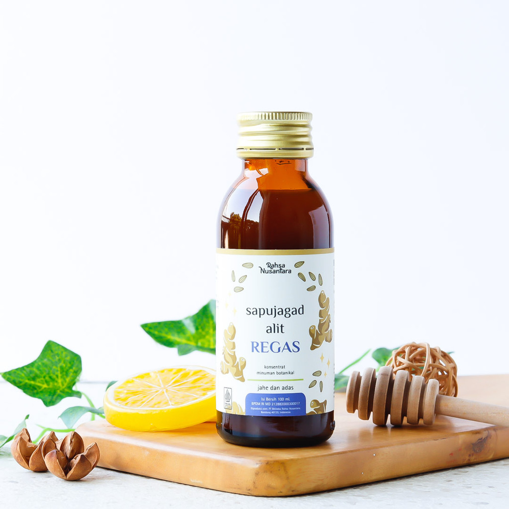 

100ML Sapujagad Alit REGAS Minuman Jamu Anak Jahe Adas - RAHSA NUSANTARA