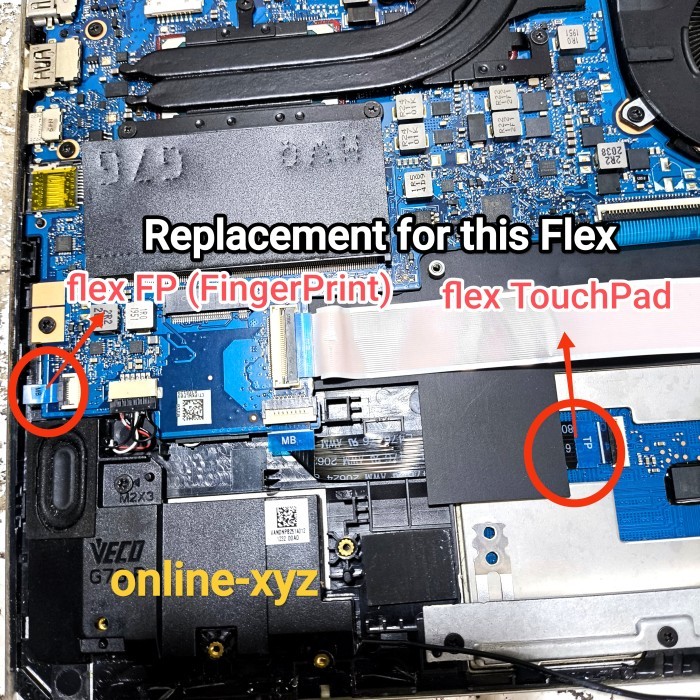 kabel flexible Touchpad HP Pavilion 14-DV 14-DW 14-EC TPN Q244 Q234 1137 l137 dv20114tu dv2015tu dv2