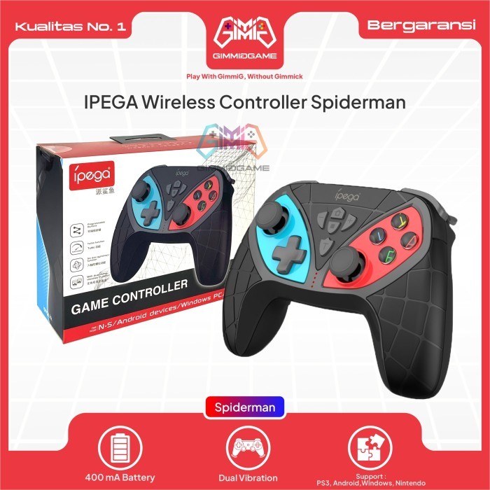Ipega Spiderman SW018A Stick Gamepad Nintendo Switch Android PS3 PC