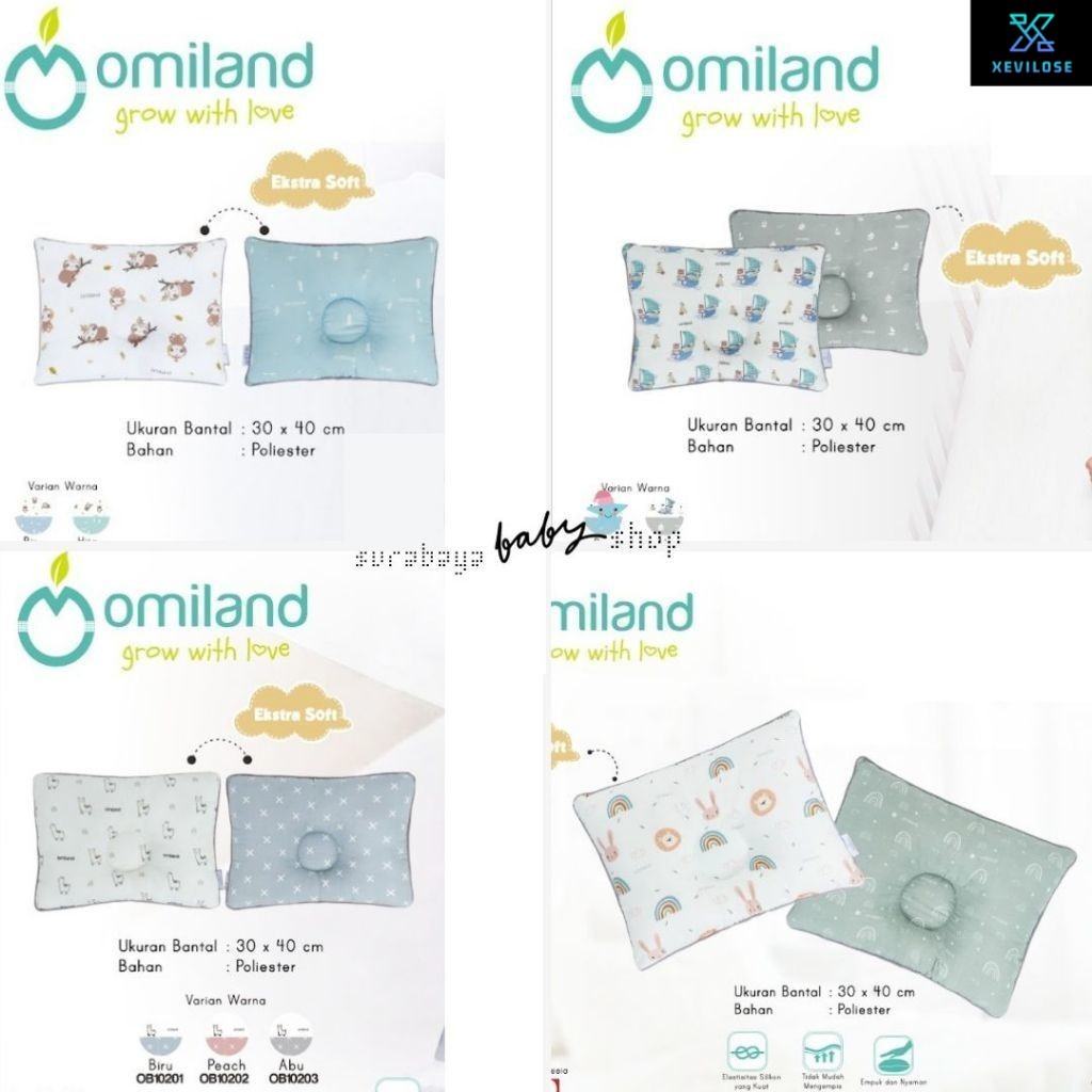 Omiland Bantal Bayi Omiland / Bantal Omiland / Bantal Peyang Omiland / Bantal Peang Omiland