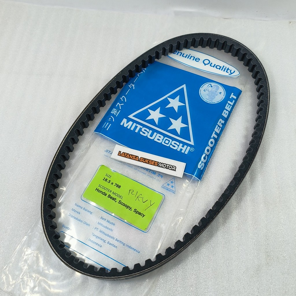 MITSUBOSHI Vbelt V-belt Honda Beat Scoopy Spacy Karbu