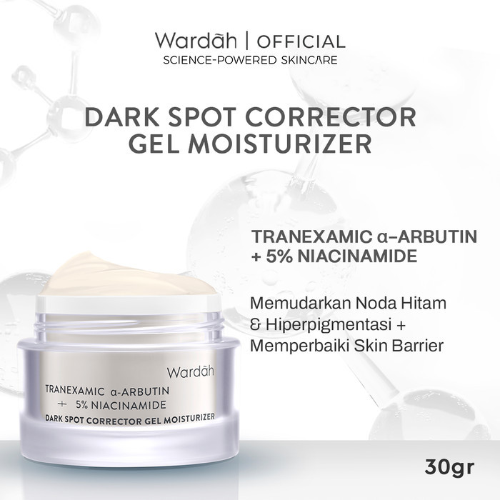 (Gift Not For Sale) Wardah Tranexamic Arbutin + 5% Niacinamide Dark Spot Corrector  Gel Moisturizer 