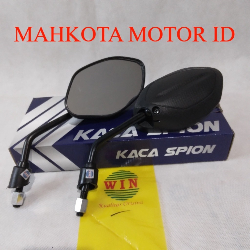MAHKOTA ID - Kaca Spion Beat Karbu KVY 2008 2009 2010 2011 Set Kiri Kanan WIN | sepasang sepion moto