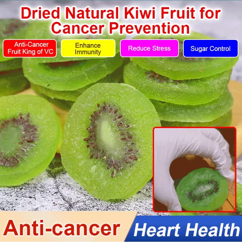 

⭐Penjualan Terbatas⭐【Buah Kiwi Kering Alami】Keajaiban Anti-Kanker/Buah Kering Sehat dan Lezat/Makanan Ringan Bergizi Tinggi /Anti-Cancer Miracle Natural Dried Kiwi Fruit