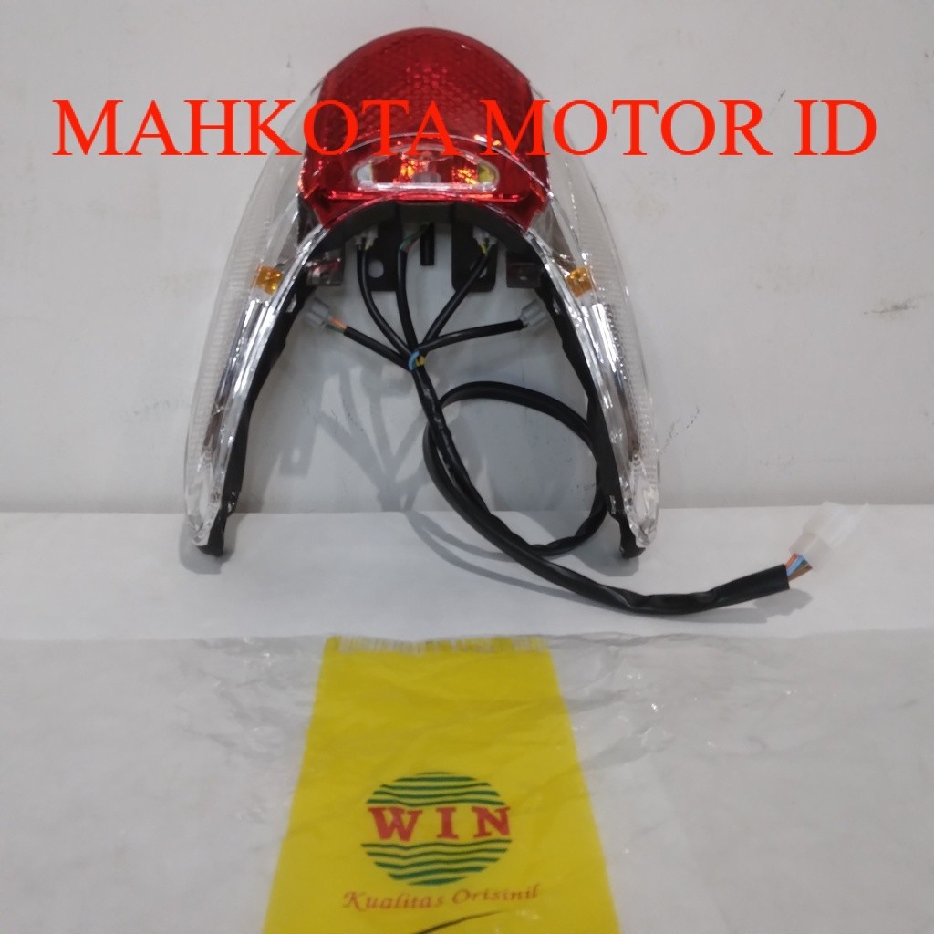 MAHKOTA ID - Lampu Belakang Vario 110 Karbu 2008 2009 2010 | stop lamp assy WIN | reflektor stoplamp