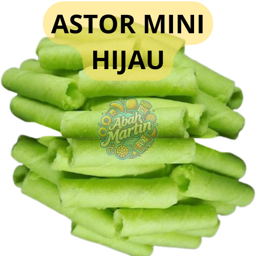 

AM ASTOR MINI HIJAU 500g Astor Barcelona Aneka Rasa Cemilan Astor Kiloan Cemilan Makanan Ringan Vira