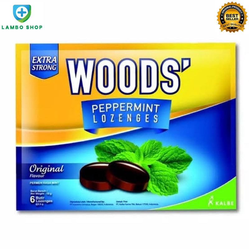 

PERMEN WOODS ORIGINAL MELEGAKAN TENGGOROKAN