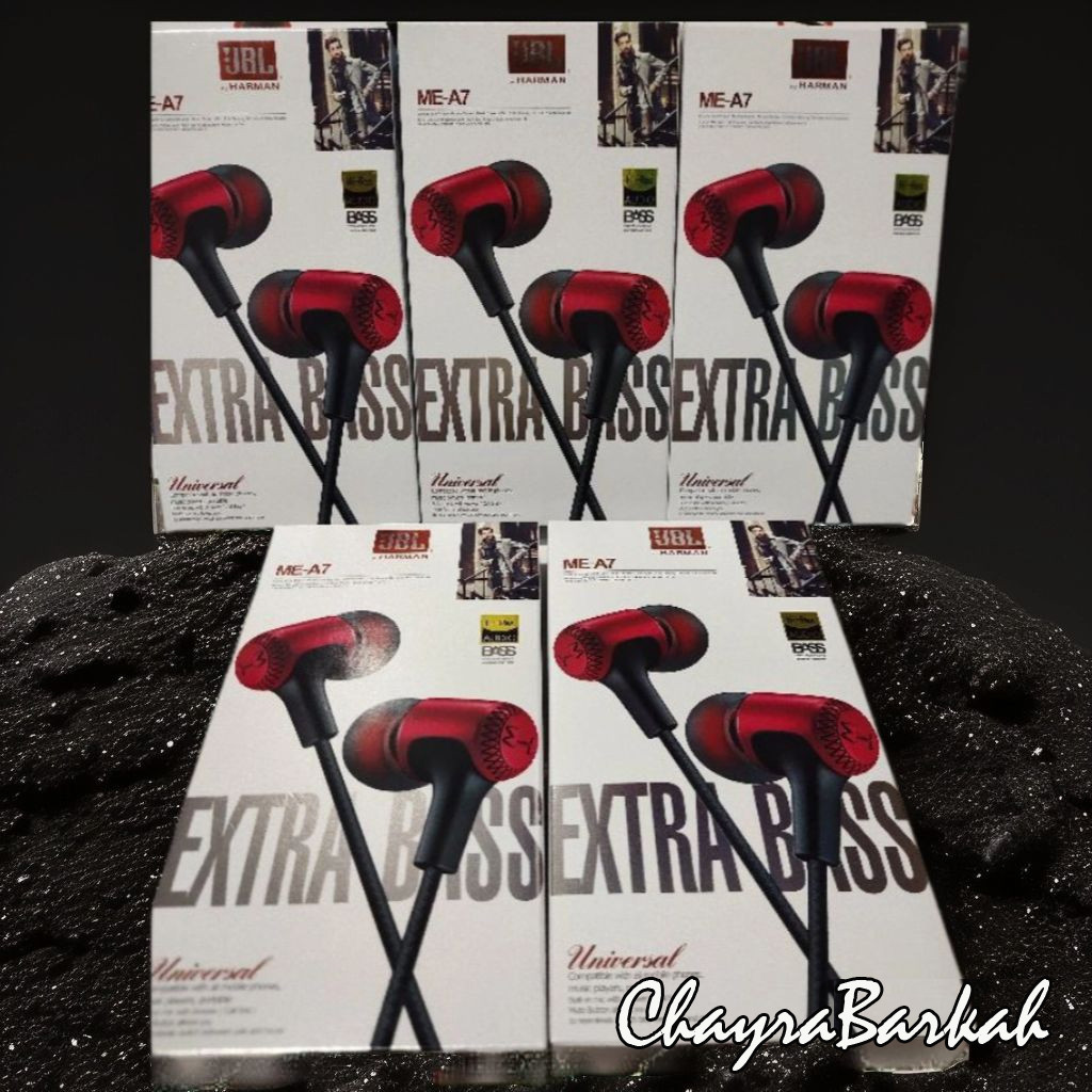 DISCOUNT BESAR HF I HANDSFREE JBL ME-A7 UNIVERSAL EXTRA BASS