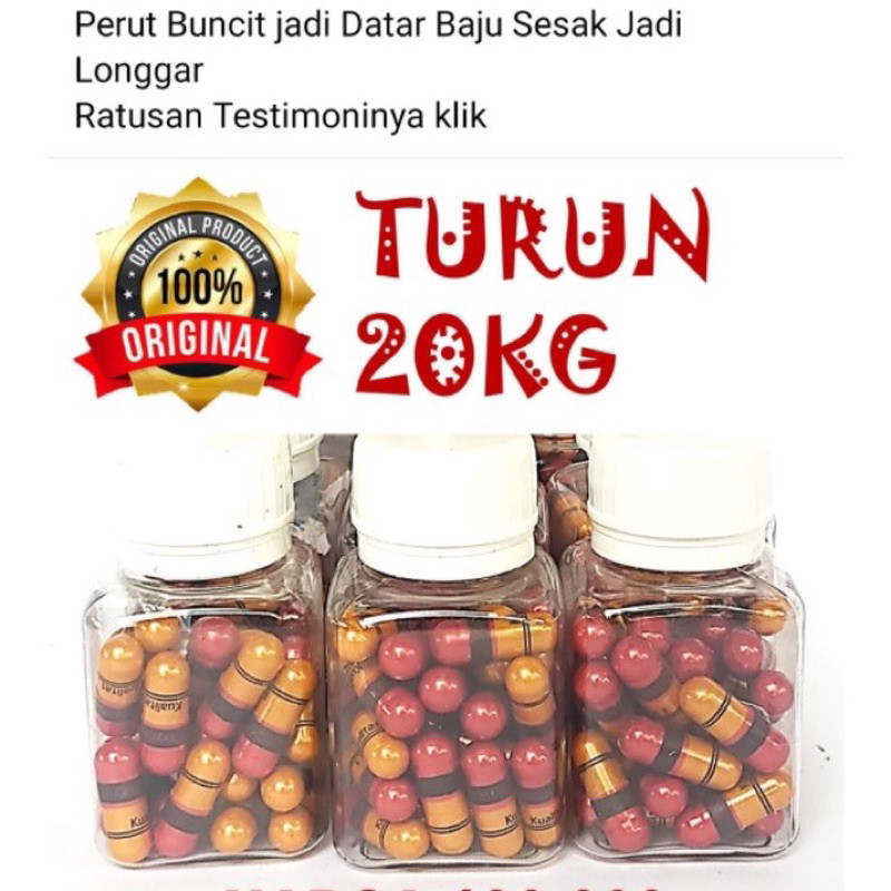 KJP Botol Ring 2 isi / Pelangsing Kjp Kualitas premium grosir kjp