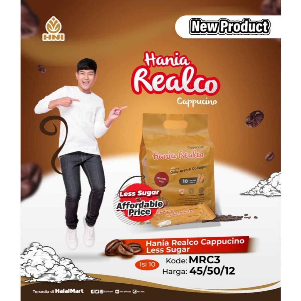 

HANIA REALCO CAPPUCCINO HNI - New Product Original AST