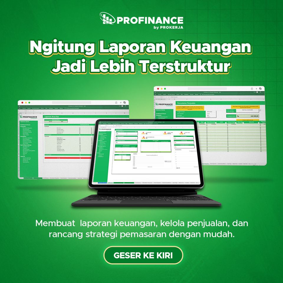 Template Laporan Keuangan Excel