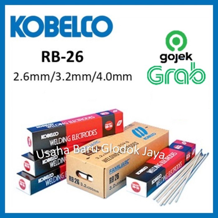 Kawat Las KOBELCO RB26 2.6MM 5 KG| RB 26 5 Kilogram 2.6 MM 2,6MM - 1