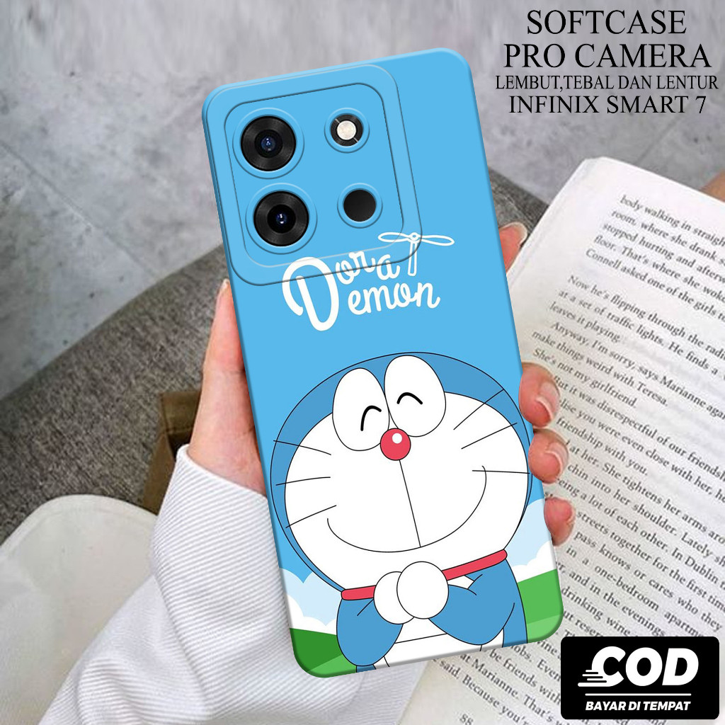 Case Hp Infinix Smart 7 2023 - Softcase Infinix Smart 7 Terbaru - Casing Infinix Smart 7 - Kesing In