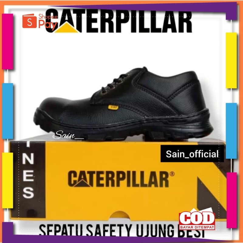 [PREMIUM ORIGINAL] Sepatu Safety Boots Pria  Sepatu Boots Pria Ujung Besi