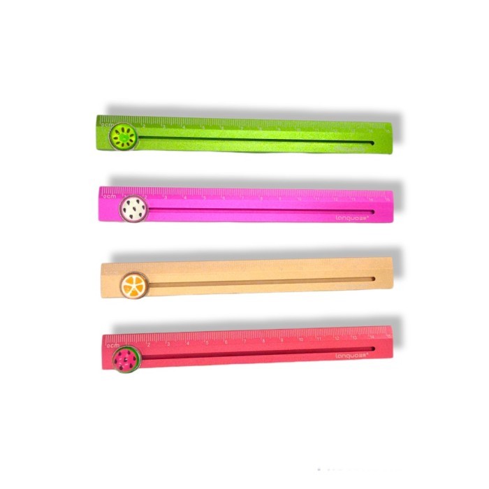 

Penggaris Languo Fruit 15 cm Mistar emoticon LG-9508