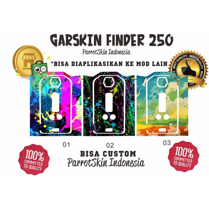 

Garskin FINDER 250 splash edition