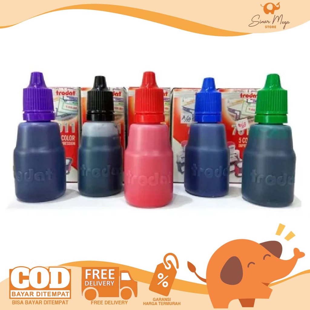

Trodat Refill Tinta Stamp 25ml 7011 Murah