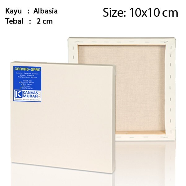 

Kanvas Lukis Spanram 10x10 cm Canvas Frame 10x10cm