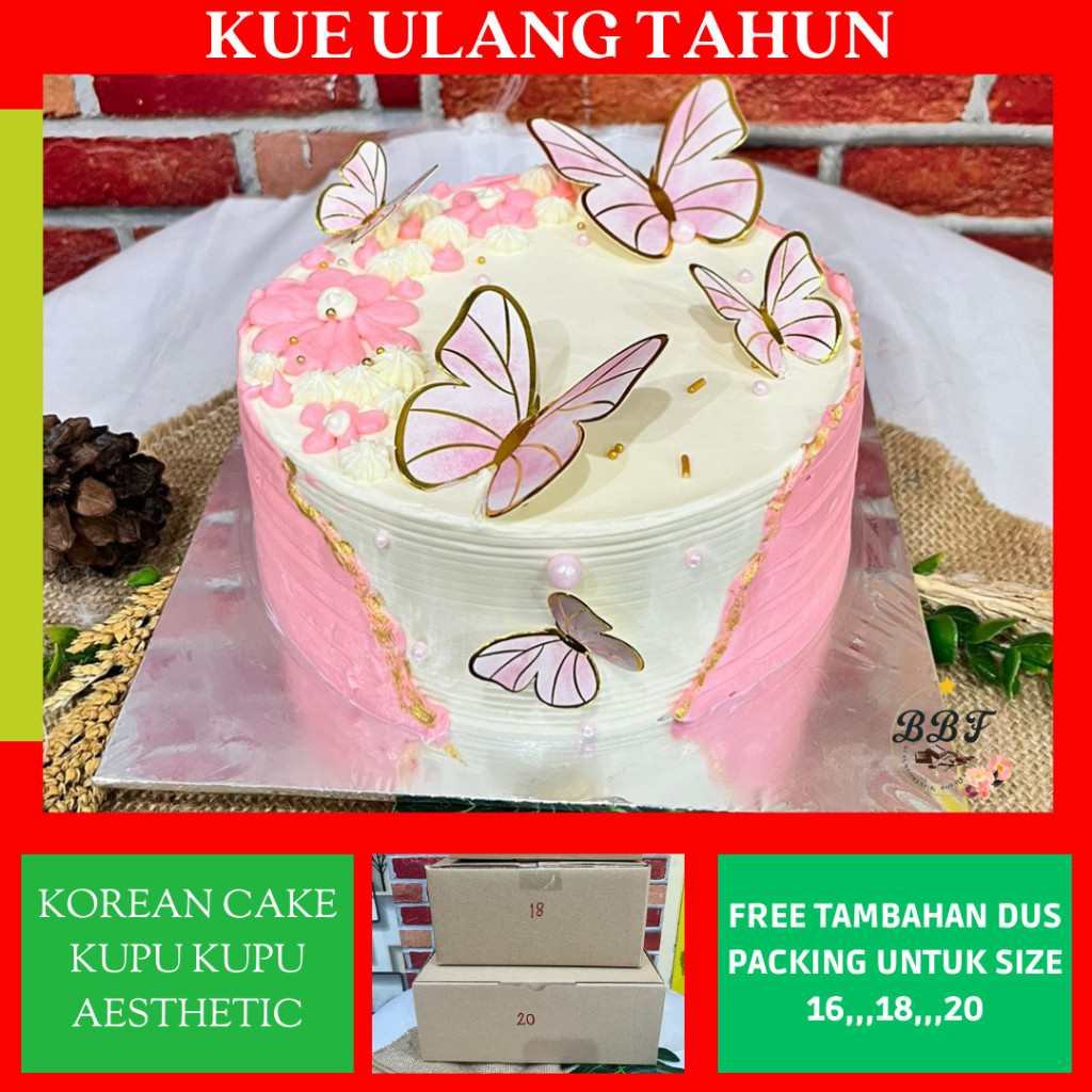 

Korean Cake / Korean Bento Cake / Kue Ulang Tahun / Cake Ulang Tahun / Kue Ultah / Birthday Cake