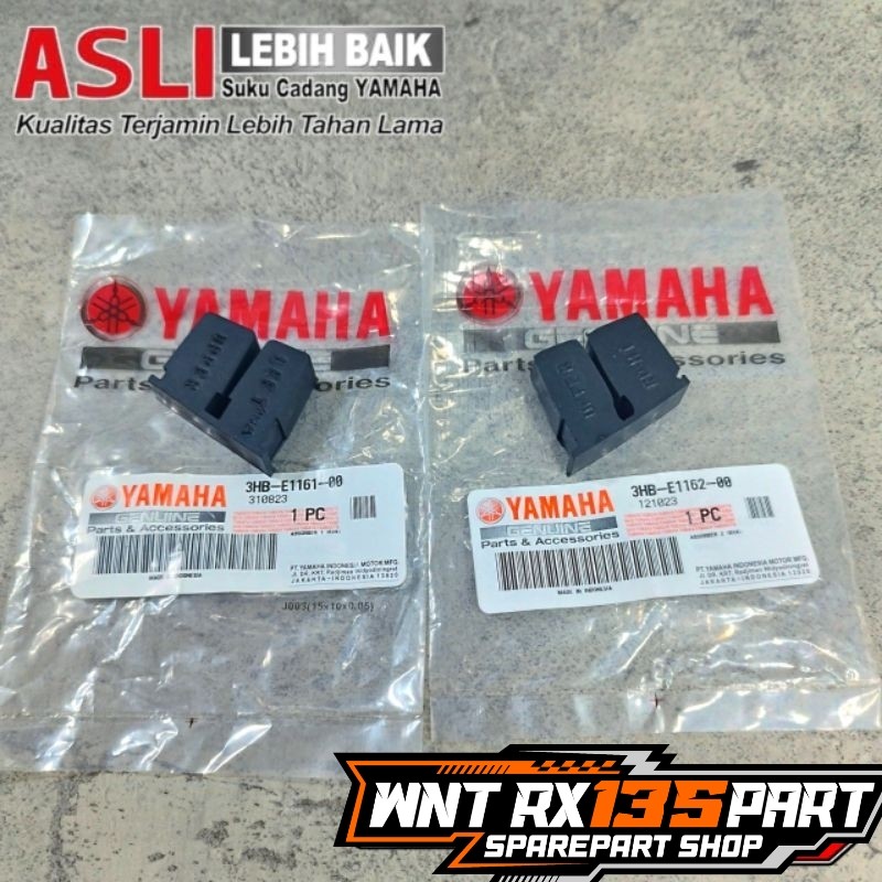 KARET PEREDAM GETARAN HEAD HED RX KING BAGIAN DEPAN SAMPING ORIGINAL YAMAHA | 3HB-E1161-00 3HB-E1162