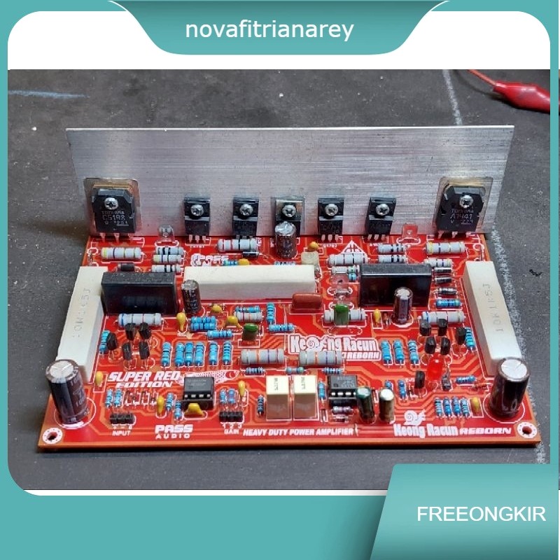 Kit driver Power Amplifier Crest  Pass Audio / KIT DRIVER POWER KREST / Kit Power Kress / drifer  po